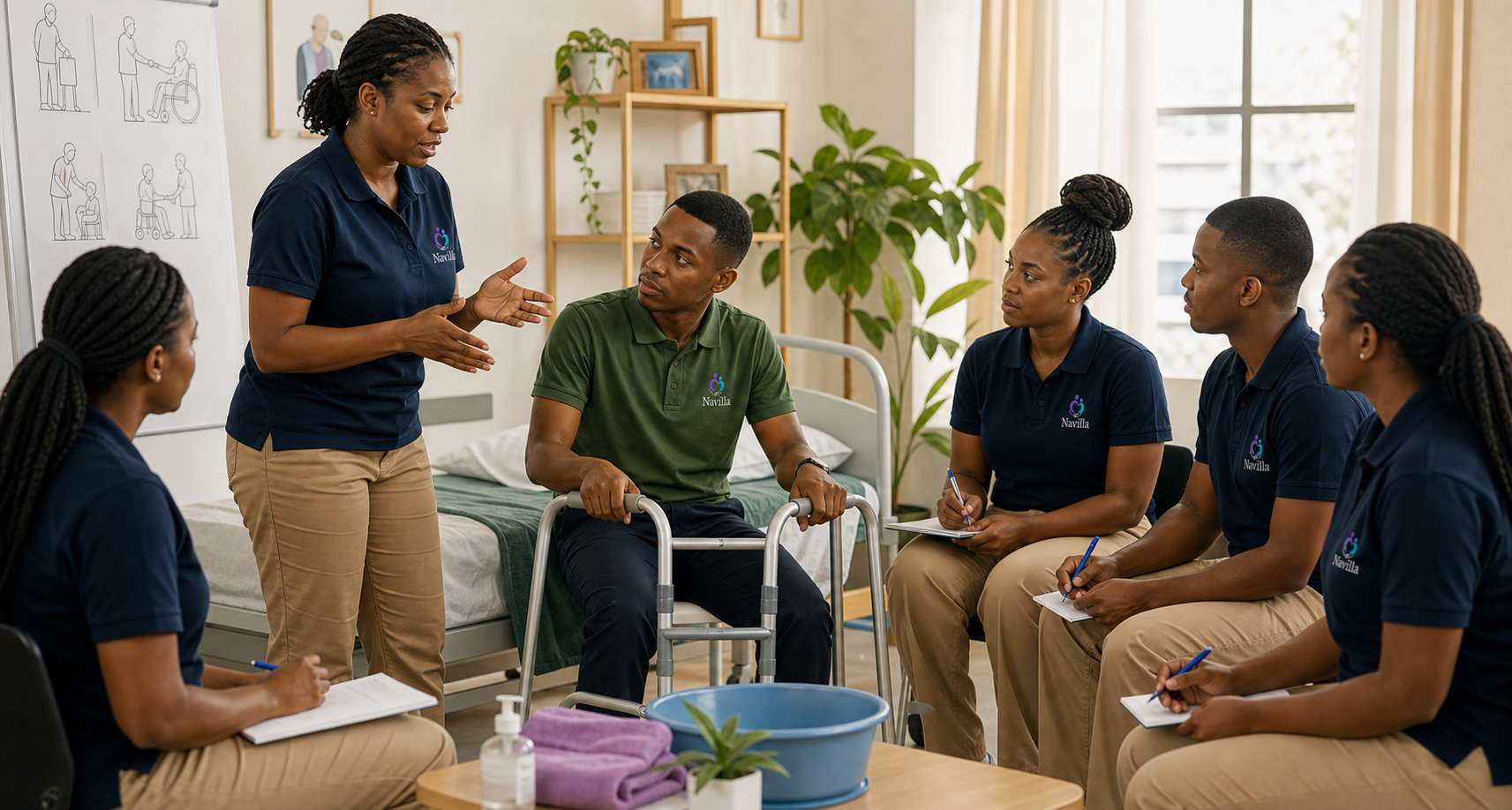 Care Academy training session