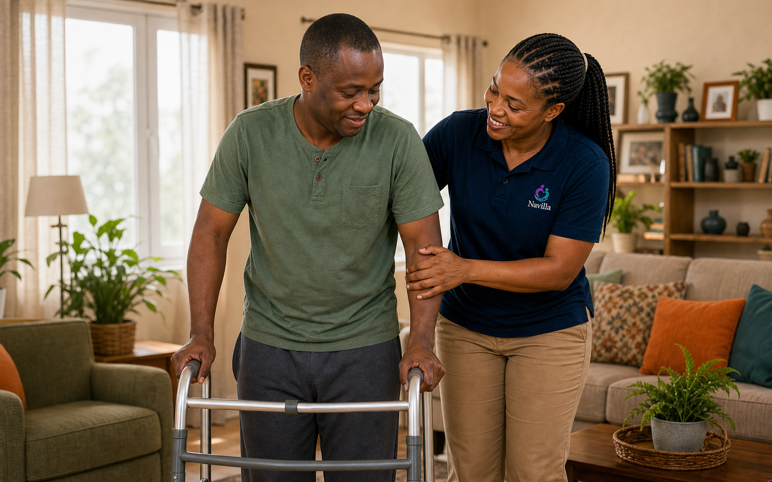 Personal care assistants at Navilla